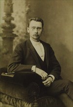 Portrait of Alexey Alexandrovich Bakhrushin (1865-1929), c. 1900. Creator: Photo studio Franz Opitz, Moscow  .