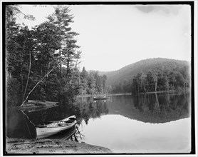 Sapphire Lake, Sapphire, N.C., (1902?). Creator: William H. Jackson.