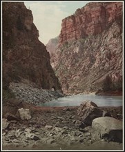 Colorado, second tunnel, Canon of Grand River, c1899. Creator: William H. Jackson.