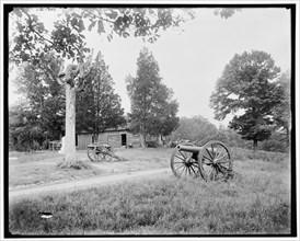 The Snodgrass House, Thomas' Headquarters, Chickamauga, Tenn. i.e. Ga., c1902. Creator: William H. Jackson.