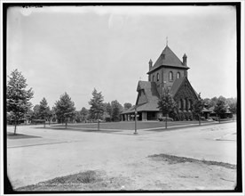 Village church, Biltmore i.e. Asheville, (1902?). Creator: William H. Jackson.