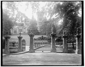 Residence of Hugh Allan, Esq., Montreal, between 1890 and 1901. Creator: William H. Jackson.