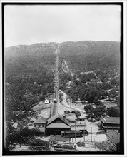 The cable incline up Lookout Mt., c1902. Creator: William H. Jackson.