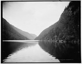 Lower Cascade Lake, Adirondack Mountains, c1902. Creator: William H. Jackson.