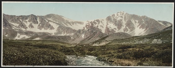 Colorado, Gray's and Torrey's Peaks, c1898. Creator: William H. Jackson.