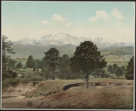 Pike's Peak, Colorado, c1899. Creator: William H. Jackson.