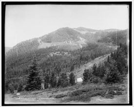 Towards Duffield's from St. Peter's, Colorado, C.S. & C.C., c1900. Creator: William H. Jackson.