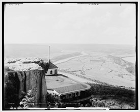 Chattanooga and the Tennessee River from Lookout Mountain, c1902. Creator: William H. Jackson.