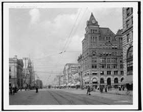 Main Street, Dayton, Ohio, c1902. Creator: William H. Jackson.