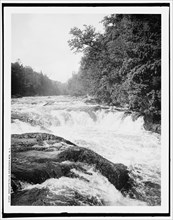 Raquette Falls, Adirondack Mts., N.Y., c1902. Creator: William H. Jackson.