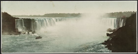 Niagara, the Horseshoe Fall, c1899. Creator: William H. Jackson.