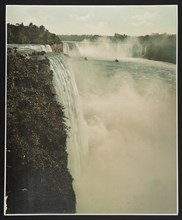 Niagara Falls from Prospect Point, c1900. Creator: William H. Jackson.