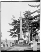 Ethan Allen Monument, Burlington, Vt., between 1900 and 1906. Creator: Unknown.