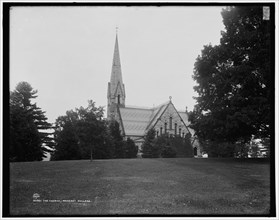 The Church, Amherst College, between 1890 and 1901. Creator: Unknown.