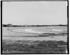 The Beach at Kennebunk, Maine, between 1890 and 1901. Creator: Unknown.