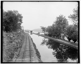 On the Susquehanna near Danville, Pa., between 1890 and 1901. Creator: Unknown.