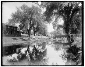 The Canal near Shickshinny, Pa., c1900. Creator: Unknown.