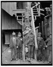 Breaker boys, Woodward Coal Mines, Kingston, Pa., c1900. Creator: Unknown.