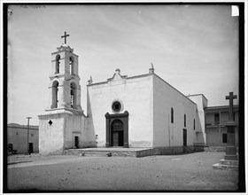 Church of Guadaloupe i.e. Guadalupe, Ciudad Juarez, Mexico, between 1900 and 1906. Creator: Unknown.