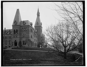 Sage Hall, Cornell University, Ithaca, N.Y., between 1890 and 1906. Creator: Unknown.