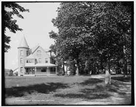 A Residence at Orchard Lake, Michigan, between 1890 and 1901. Creator: Unknown.