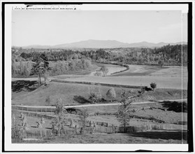 Mt. Mount Mansfield and Winooski Valley, Burlington, Vt., between 1900 and 1906. Creator: Unknown.
