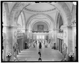Statuary Hall, Metropolitan Museum of Art, New York, c1907. Creator: Unknown.
