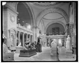 Statuary Hall, Metropolitan Museum of Art, New York, c1907. Creator: Unknown.