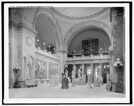 Statuary Hall, Metropolitan Museum of Art, N.Y. City, c1907. Creator: Unknown.