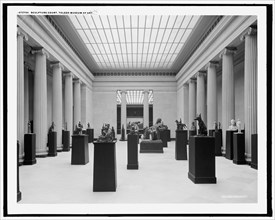 Sculpture court, Toledo Museum of Art, c.between 1910 and 1920. Creator: Unknown.