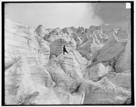 Seracs in Illecillewaet Glacier, Selkirk Mountains, B.C., c1902. Creator: Unknown.