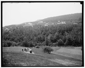 Sunset Park from the golf links, Catskill Mountains, N.Y., c1902. Creator: Unknown.