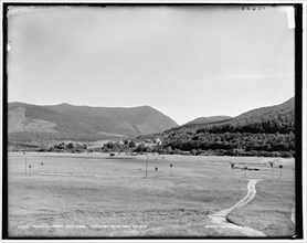 Mount Pleasant golf links, Crawford Notch from tee no. 2, between 1890 and 1901. Creator: Unknown.
