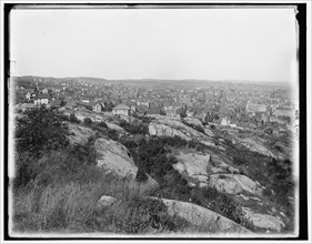 General view from bluffs, Duluth, Minn., c1898. Creator: Unknown.
