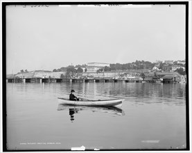Petoskey from the harbor, Mich., c1906. Creator: Unknown.