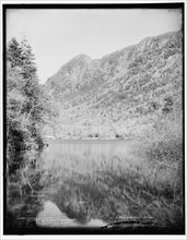 Profile Lake from outlet, Franconia Notch, White Mountains, between 1890 and 1901. Creator: Unknown.