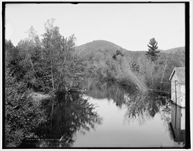 Outlet of Squam Lake, N.H., between 1900 and 1906. Creator: Unknown.