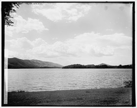 Looking across Lake Dunmore, between 1900 and 1906. Creator: Unknown.