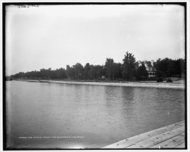 Water front, We-que-ton-sing, Mich., between 1890 and 1901. Creator: Unknown.