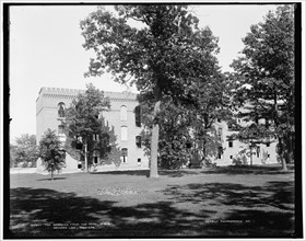 The Barracks from the rear, M.M.A., Orchard Lake, Michigan, between 1890 and 1901. Creator: Unknown.