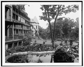 The Gardens, Lake Mohonk House, N.Y., between 1901 and 1906. Creator: Unknown.