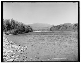 Mt. Washington from the Saco, North Conway, c1900. Creator: Unknown.