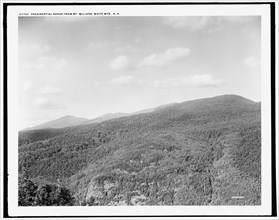 Presidential Range from Mt. Willard, White Mts., N.H., between 1890 and 1901. Creator: Unknown.