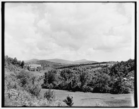 Mt. Shrewsbury and Mt. Killington from East Wallingford, Green Mountains, between 1900 and 1906. Creator: Unknown.