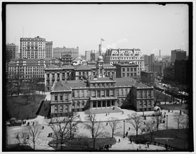 City Hall, New York, c1904. Creator: Unknown.