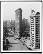 Flat Iron i.e. Flatiron Building, New York, N.Y., (c1908?). Creator: Unknown.