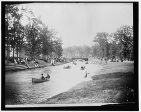 Grand Canal, Belle Isle, between 1880 and 1899. Creator: Unknown.