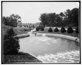 A Vista in Forest Park, Springfield, Mass., c1905. Creator: Unknown.