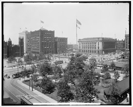 The Public Square, Cleveland, Ohio, between 1900 and 1915. Creator: Unknown.
