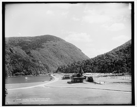 The Gate from the Crawford House, Crawford Notch, White Mountains, c1900. Creator: Unknown.